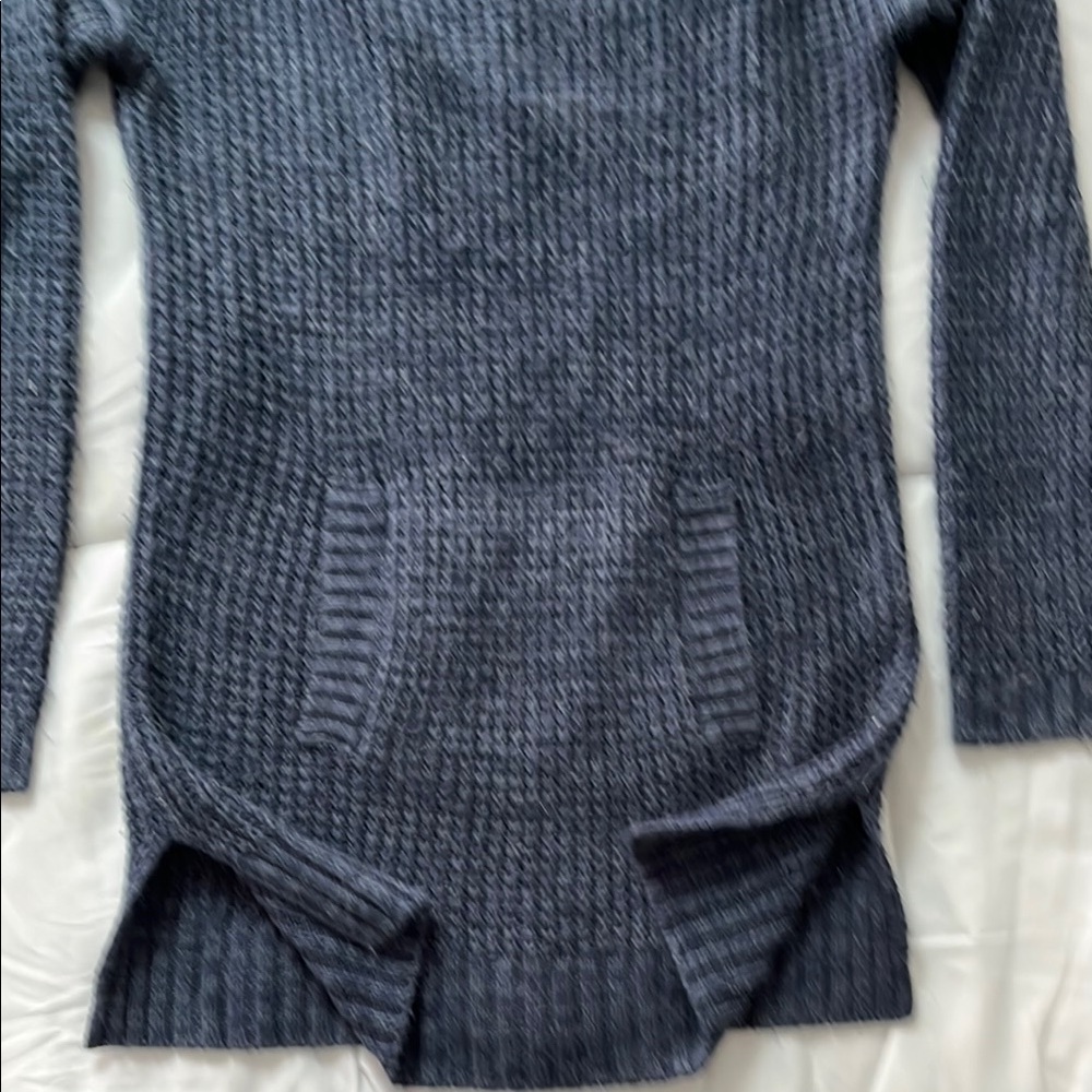 Daisy Fuentes Tunic Sweater Front Pocket XS - Picture 5 of 5